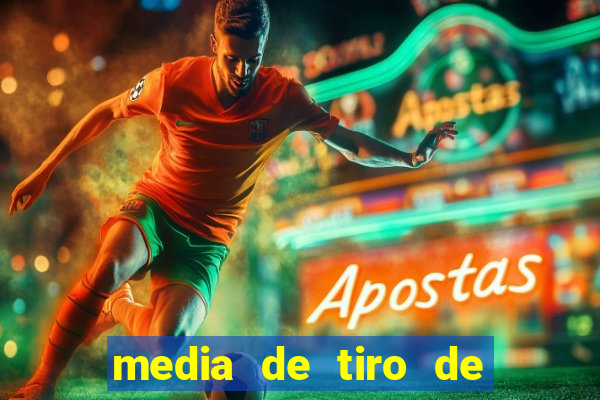 media de tiro de meta por jogo